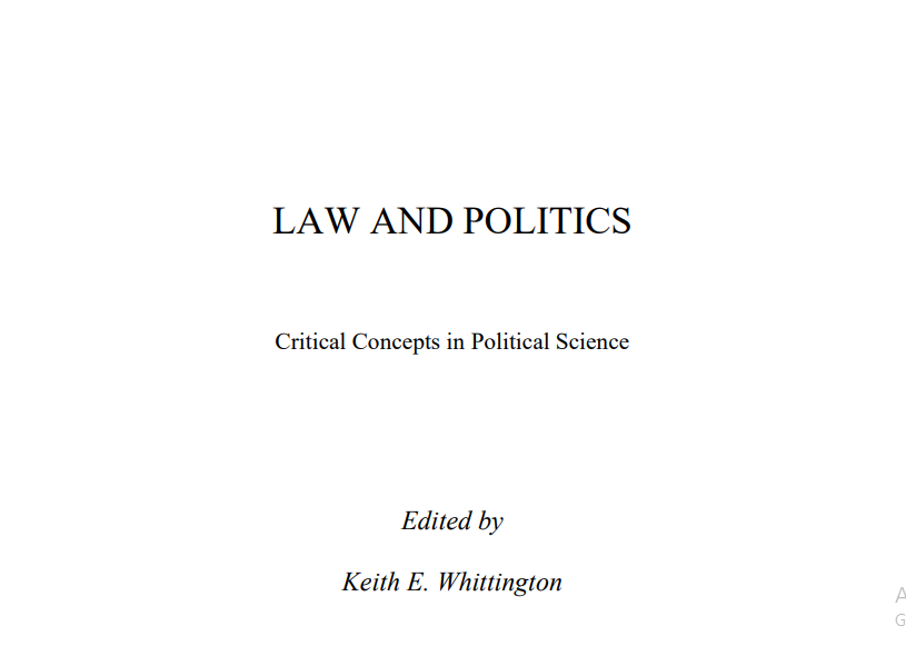 Law and Politics
