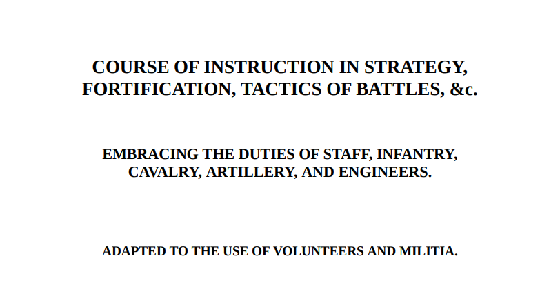 Elements of Military Arts and Science