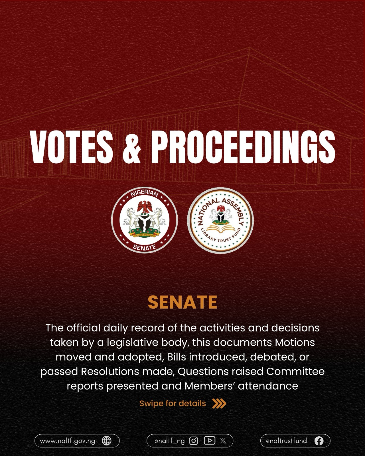 9TH NATIONAL ASSEMBLY FIRST SESSION 8TH JUNE 2021